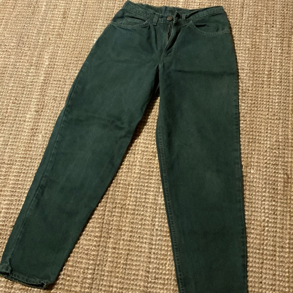 Vintage green Levi’s